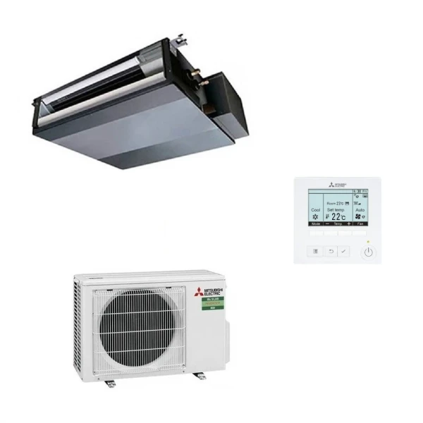 Mitsubishi Mono Split 18000 Btu Canalizado SEZ-M con control por cable