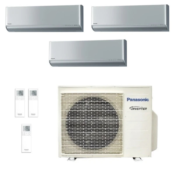 Acondicionado Panasonic Tres Split 7000+7000+7000 XZ Etherea 3Z52