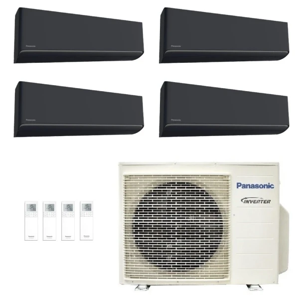 Acondicionado Panasonic Cuatro Split 9+9+9+9 XZ-H Etherea CU-4Z68TBE