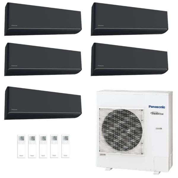 Acondicionado Panasonic Cuatro Split 12+12+12+12 XZ-H Etherea 5Z90TBE