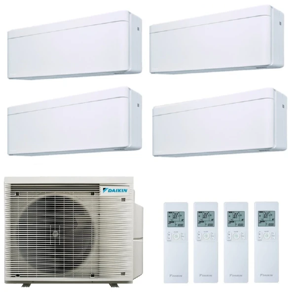 Daikin Cuatro Split 7+7+7+7 Stylish Blanco 4MXM68A9