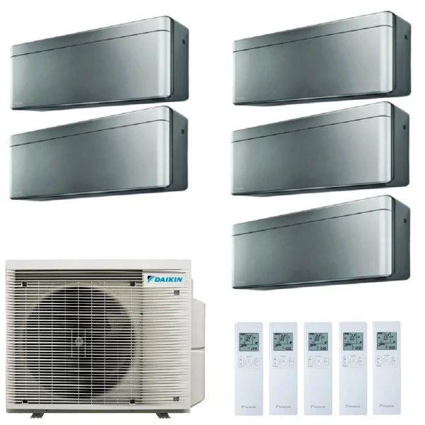 Daikin Cinco Split 7+7+7+9+9 Stylish Total Silver 5MXM90A9