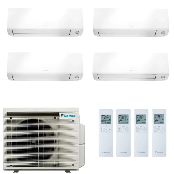 Daikin Cuatro Split 5+5+7+7 Perfera All Seasons 4MXM68A9