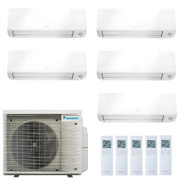 Daikin Cinco Split 7+7+7+7+9 Perfera All Seasons 5MXM90A9