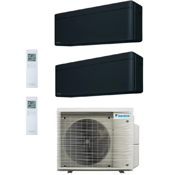 Daikin Dual Split FTXA20CB FTXA20CB 2MXM40A9 Stylish Total Black