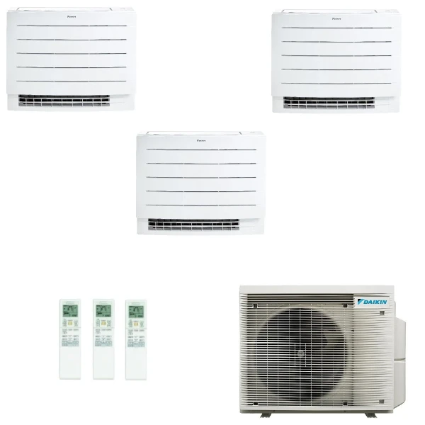 Aire acondicionado Daikin Tres Split 9+9+9 Suelo FVXM-A 3MXM52A9