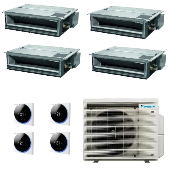 Daikin Cuatro Split 9+9+9+9 FDXM-F9 BRC1H52 4MXM68A9