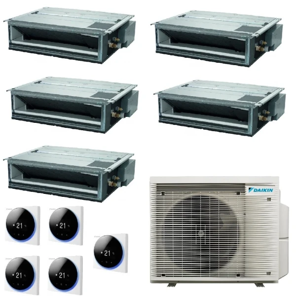 Daikin Cinco Split 9+9+9+9+9 FDXM-F9 BRC1H52 5MXM90A9