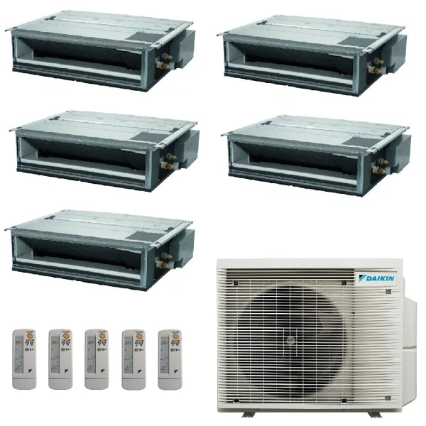 Daikin Cinco Split 9+9+9+9+9 FDXM-F9 BRC4C65 5MXM90A9