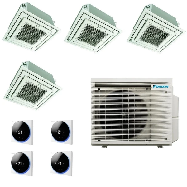 Daikin Cuatro Split 9+9+9+12 Cassette BRC1H52 4MXM68A9