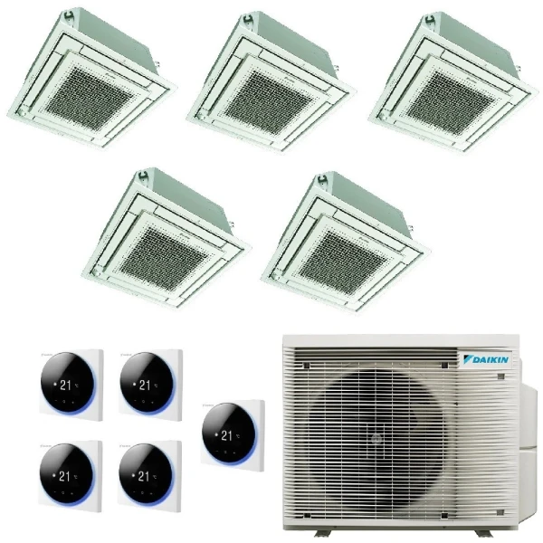 Daikin Cinco Split 9+9+9+9+9 Cassette BRC1H52 5MXM90A9