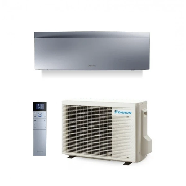 Aire acondicionado Daikin Mono Split FTXJ20AS RXJ20A Emura 3 Plateado