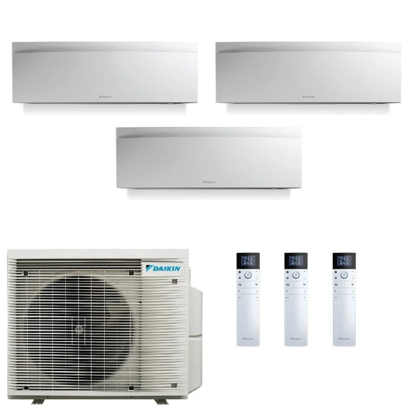 Aire acondicionado Daikin Tres Split 7+7+7 Emura Blanco 3MXM40A9