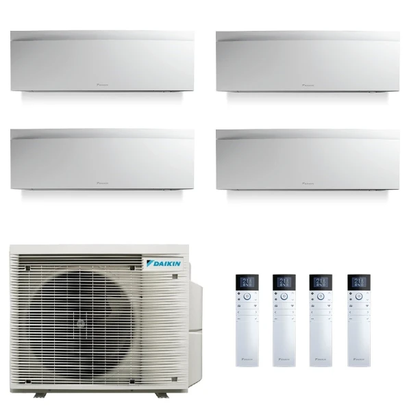 Daikin Cuatro Split 7+7+7+7 Emura 3 Blanco 4MXM68A9