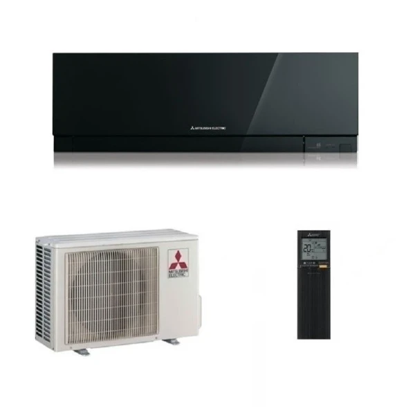 Aire acondicionado Mitsubishi Mono Split 9 Btu Negro MUZ-EF25VG